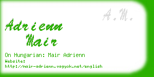 adrienn mair business card